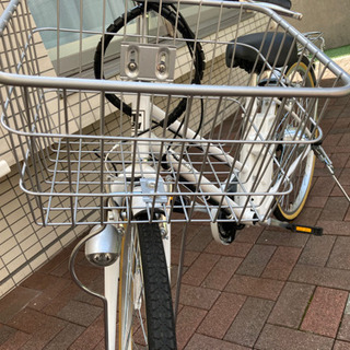 購入者決定しました　ほぼ新品　電動自転車　DACT266 パールホワイト