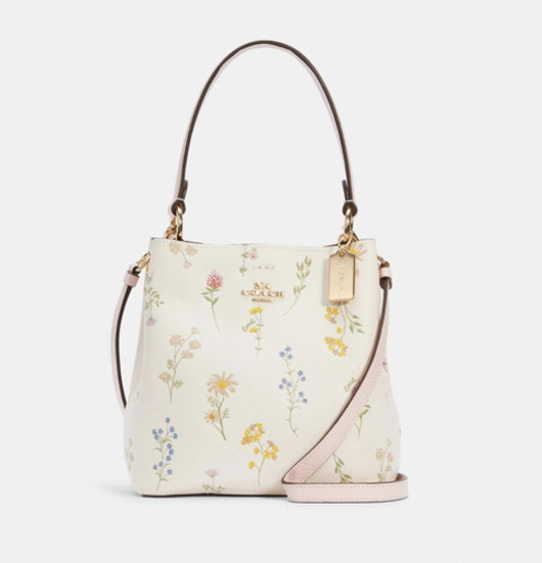 ☆新品未使用☆ワイルドフラワー【COACH】スモールタウンバケットバッグ