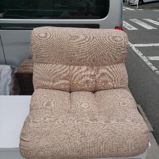 SofaZaisu 1人用 大きめ 座椅子 リクライニング ベージュ