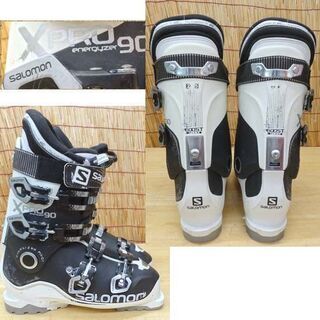 27/27.5cm SALOMON サロモン スキーブーツ X Pro 90 ホワイト×ブラック 大人用 白黒 ☆ PayPay(ペイペイ)決済可能 ☆ 札幌市 豊平区 平岸
