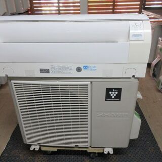 K02329 シャープ 中古エアコン 主に10畳用 冷2.8kw／暖3.6kw