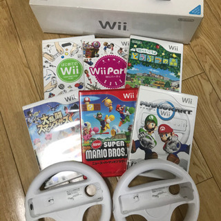 [商談中]Nintendo Wii カセット付