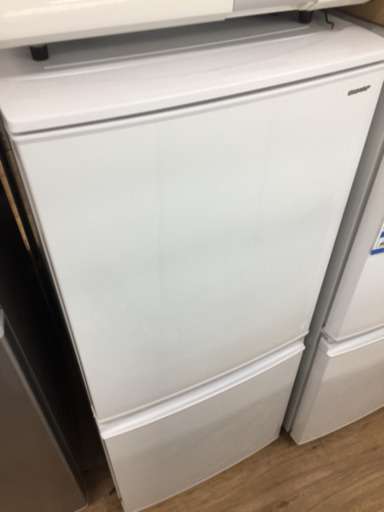 ＳＨＡＲＰ（シャープ）の２ドア冷蔵庫２０１９年製（ＳＪ－ＤＡ１４Ｄ）です。【トレファク東大阪店】