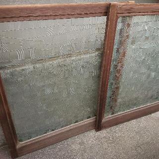 木製建具 型ガラス