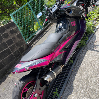 ビッグスクーター　スズキ　ジェンマ250    フルカスタム　マジェスティ