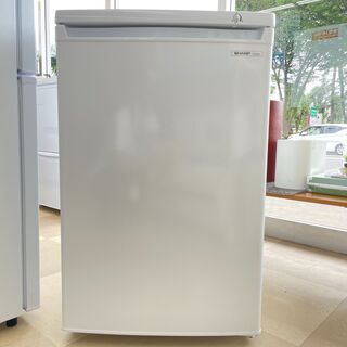 O▽シャープ 冷凍庫 冷凍ストッカー フリーザ 2015年 1ドア バスケット