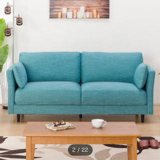 ニトリ　布張りソファ　3人用