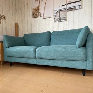 ニトリ　布張りソファ　3人用