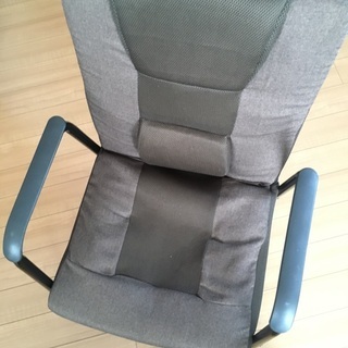 【ネット決済】座椅子　ブラウン　リクライニング可能