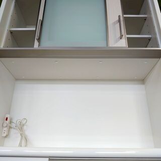 ニトリ キッチンボード ポスティア100KB 幅100 ブルモーション モイス ホワイト 2016年製 NITORI キッチンボード 店頭引取大歓迎♪ R3513)