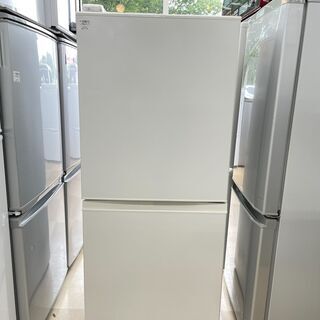 2ドア冷蔵庫 AQUA AQR-16G 2018年製 157L