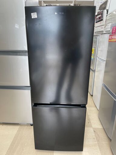 2ドア冷蔵庫 IRIS OHYAMA NRSD-16A-B 2019年製 156L