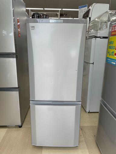 2ドア冷蔵庫 MITSUBISHI MR-P15D-S 2019年製