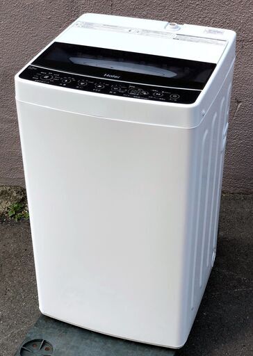 ⑪【6ヶ月保証付・税込み】19年製 ハイアール 5.5kg 全自動洗濯機 JW-C55D【PayPay使えます】