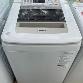 全自動洗濯機 Panasonic NA-FA80H2 8.0kg 2015年製 passtheot.com