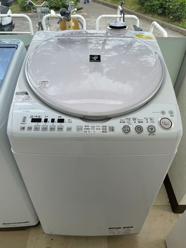 縦型洗濯乾燥機 SHARP ES-TX800 8.0kg 2011年製