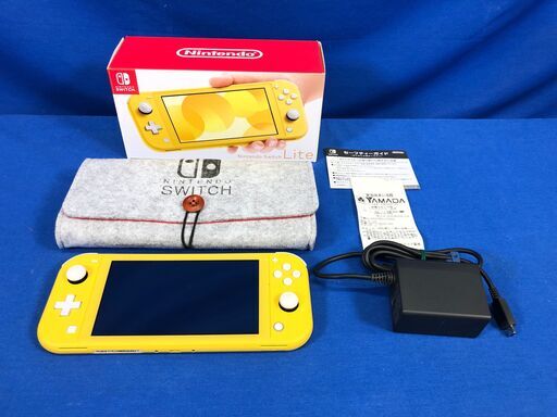 【動作保証あり】美品 Nintendo Switch Lite Yellow ケース付 HDH-S-YAZAA【管理KRK455】