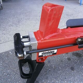 ☆中古品 新ダイワ 薪割り機 SFM520 破壊力3.5t 単相100V 動作