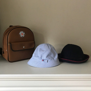 練馬区旭幼稚園の鞄&帽子