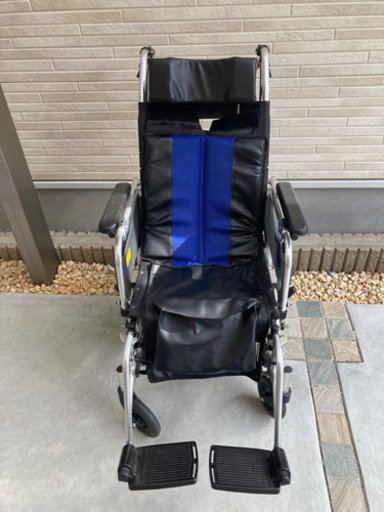 MIKI ミキ　車いす 車椅子 リクライニング　介護用 アルミ　軽量 美品
