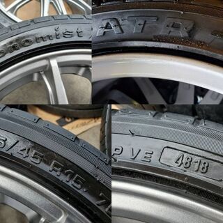 ＩＮＶＥＲＮＯ　１５インチ　軽自動車への流用に　ワゴンＲ、ムーヴ