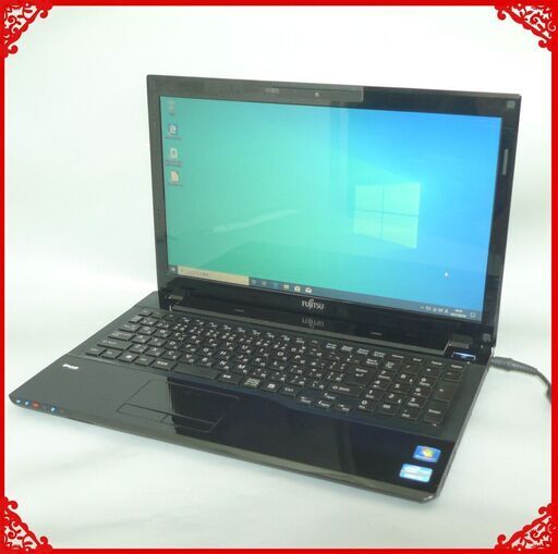 1台限定 新品SSD搭載 ノートパソコン 中古良品 15.6型 富士通 AH45/H Core i3 4GB DVDRW 無線 Bluetooth webカメラ Windows10 Office
