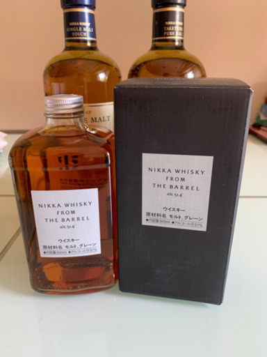 NIKKA WHISKY余市 宮城峡 フロムザバレル 3本セット NIKKA WHISKY余市