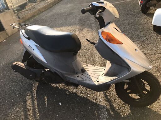 実動　アドレスV125　　CF4EA　シルバー 　シート張り替え済み　リアブレーキ、リアタイヤ新品