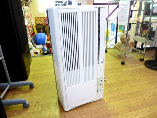 KOIZUMI 窓用エアコン KAW-1672 2017年製 動作確認済み 専用取付枠欠品