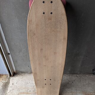 サーフスケート クルーザー 33インチ バンブーデッキ・Parisトラック・REMEMBERウィール・BONES REDSベアリング 中古品