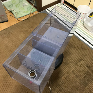 アクリル水槽750×750×500 上部濾過