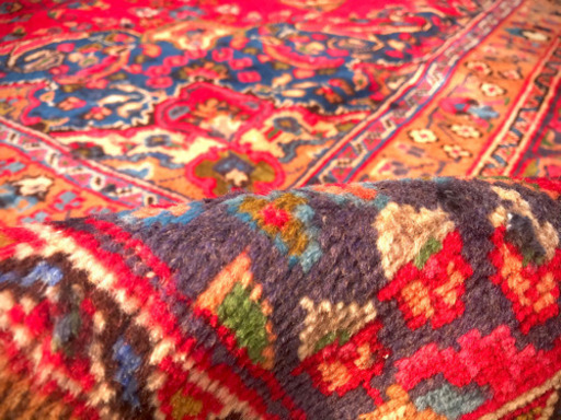 ペルシャ絨毯　279×211 イラン産手織り