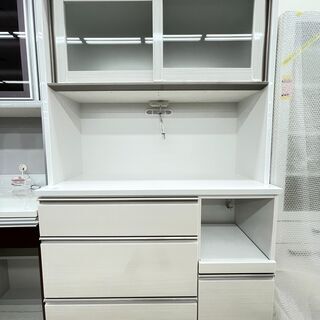 レンジボード サンコウ ホワイト 未使用品 - 収納家具