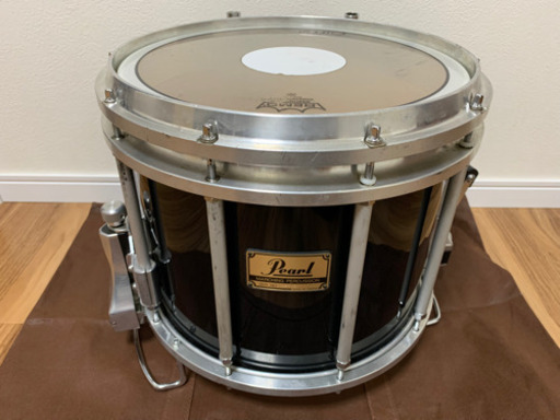 Pearl マーチング　スネア　ドラム　FFX パール　13