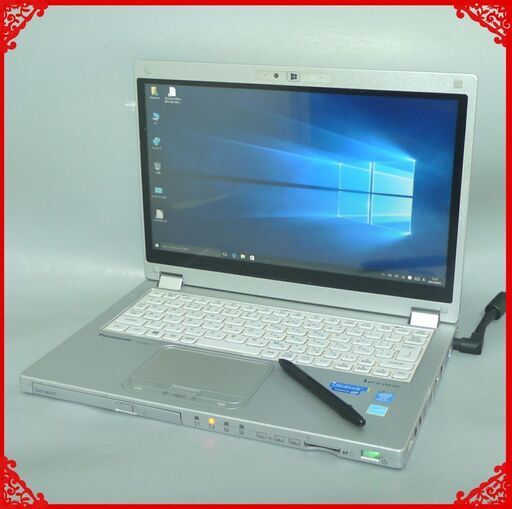 【オンラインショップ】 i5 第4世代Core CF-MX3GDCTS Panasonic 12.5型 中古動作良品 ノートパソコン タッチ対応 送料無料 在庫処分 4GB Office Windows10 無線 DVDRW SSD-128G ノートパソコン
