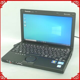 在庫処分 送料無料 210時間使用 日本製 軽量 ノートパソコン 中古美品 10.1型 Panasonic CF-J10TWHDS Core i3 4GB 250G 無線LAN Windows10 LibreOffice 在庫処分 送料無料 210時間使用 日本製 軽量 ノートパソコン 中古美品 10.1