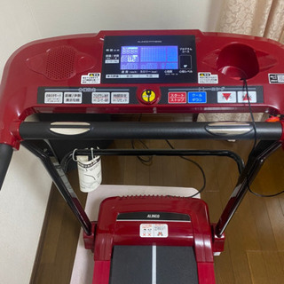 アルインコ ランニングマシーン AFR2117 レッド✩ルームランナー