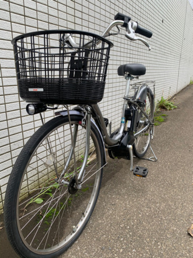 即決　楽ちん　ブリジストン 電動アシスト自転車 シルバー　直引き　名古屋市中川区 即決 楽ちん ブリジストン 電動アシスト自転車 シルバー 直引き 名古屋