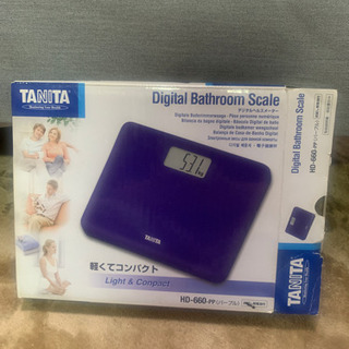 【ネット決済】TANITAのコンパクト体重計