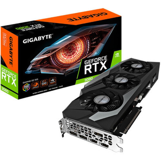 【新品・未開封】GIGABYTE ギガバイト GV-N3080GAMING OC-10GD