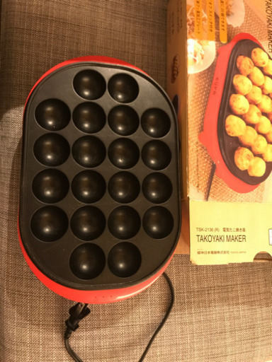 電気たこ焼き器 ニコ 我孫子町のキッチン家電 電磁調理器 の中古あげます 譲ります ジモティーで不用品の処分