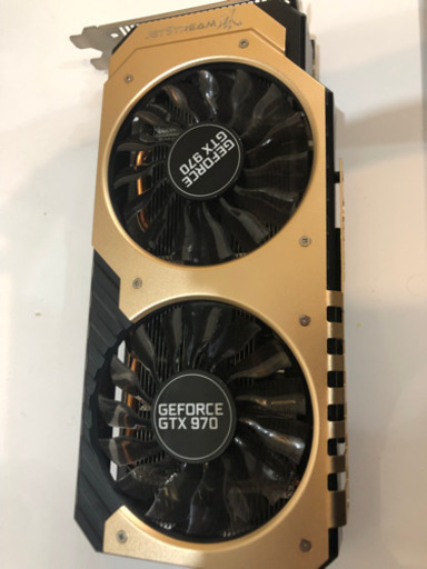 【取引完了】【中古】グラボ　Palit GeForce GTX 970 JetStream