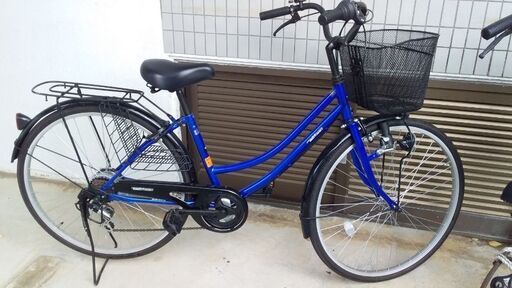 自転車26インチギア6段 防犯登録5年