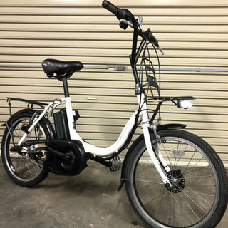電動自転車☆ヤマハ パスシティ 高年式 20インチ 残キロ表示SW ...