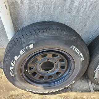 ［値下げ！］ハイエース　デイトナ＋ナスカー4本　中古　ジャンク