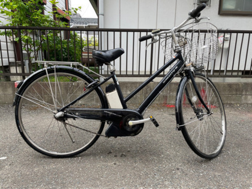 ヤマハの電動自転車.