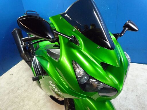 KAWASAKI ZX-14RA 緑 車検R4/9年 名変で乗れる 格安配送キャンペーン 期間