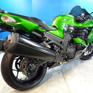 さき様 KAWASAKI ZX-14RA 緑 車検R4/9年 名変で乗れる 格安配送キャンペーン 期間