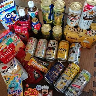 【ネット決済】飲み物・お菓子セット