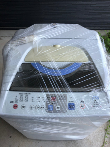 洗濯機　7キロ　白い約束